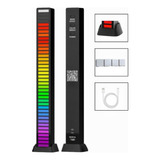 Barra De Luz Rgb Gamer Rítmica Sensível Ao Som Torre Musica