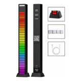 Barra De Luz Rgb Gamer Rítmica Sensível Ao Som Torre Musica
