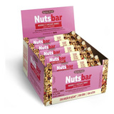 Barra De Nutsbar Castanhas Morango E Chocolate Branco Caixa Com 12un De 25g Banana Brasil