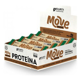 Barra De Proteína Move Paçoca Harts Vegana Sem Lactose 12x8g