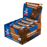 Barra De Proteína Mukebar Chocolate Com Avelã 12 Unidades mu