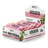 Barra De Proteína Vegana Almond Chocolat Harts 70g Cx 12 Un