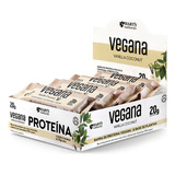 Barra De Proteína Vegana Coco E Baunilha Bcaa Harts Natural