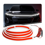Barra Fita Led Dianteiro New Civic 2020 Drl Farol Diurno Top
