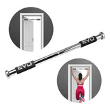 Barra Fixa Ajustável Para Porta Exercício Flexão Treino Evo