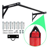 Barra Fixa De Parede Crossfit Pull up Para Musculação Top Cor Preto