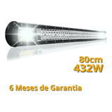 Barra Led Automotiva 8d 80cm 432 Watts Off Road 4x4 Caminhão