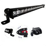 Barra Led Auxiliar Slim Farol Noturno Neblina Potente Troler