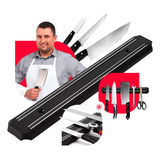Barra Magnética Imã Suporte Facas Ferramentas Cozinha 50cm