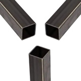 Barra Metalon 20x20 Tubo Quadrado Aço 3 Peça De 2m