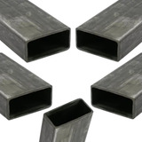 Barra Metalon 50x30 Tubo Retangular Aço 5 Peça De 1m