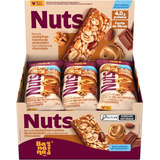 Barra Nuts Castanhas Pasta De Amendoim E Chocolate 12un 25g