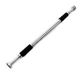 Barra P Flexão Exercícios Treino Regulável 62 A 100 Cm Fixa