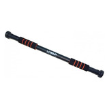 Barra Para Porta Regulável Live Up Até 95cm Tipo Polibarra Cor Preto