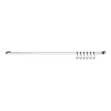 Barra Piatina 80cm Ganchos Porta Acessórios Cozinha Cromado