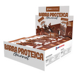 Barra Proteína 40g Gourmet Snacks Sabor Brigadeiro Café 12un