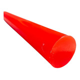 Barra Redonda Pu Poliuretano Vermelho 100mm X 150mm 90shore