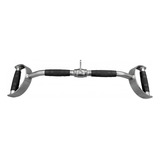 Barra Romana Puxador Pulley Ergonômico Pegada Emborrachada