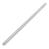 Barra Roscada Aço Carbono Unc 1 4 X 1 Metro Zincado Branco