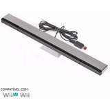 Barra Sensor Régua Bar Com Fio Nintendo Wii Wiiu Com Suporte