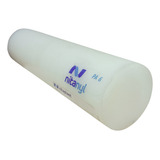Barra Tarugo De Nylon Tecnil 100mm Branca Redonda 500mm