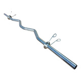 Barra W Maciça Musculação Halter 1 20 M C Presilha