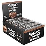 Barra YoPRO Sabor Chocolate Nutrata Display C 12 Barras De 40g
