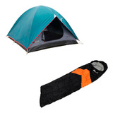 Barraca Acampar Iglu 3 4 Lugares Saco Dormir Poliéster