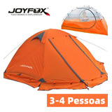 Barraca Camping 3 4 Pessoas Impermeavel 3500mm Profissional Cycling Ventilação Acampamento 210× 50 180 50 ×115 Cm Com 2 Área Com Expansão