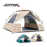 Barraca Camping Autoamatica Impermeavel 3 4 Pessoas 210 200 130cm Praia Acampamento Duas Portas E Duas Janelas Ventilação De Quatro Lados