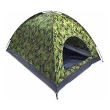 Barraca Camping Camuflada Militar 6 Lugares