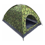 Barraca Camping Camuflada Militar 6 Lugares Pronta Entrega