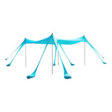 Barraca Camping Praia 3x3m Gazebo Tenda Prova Vento Portátil