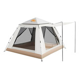 Barraca De Acampamento Automática Impermeável Cor Bege