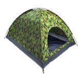 Barraca De Acampamento Camping Camuflada Para 3 Pessoas