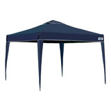 Barraca De Praia Tenda Gazebo 3x3 X flex Oxford Azul Mor