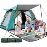 Barraca Grande De Camping Automatica Impermeavel 4 5 Pessoas