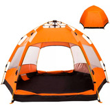Barraca Impermeavel Camping Iglu Tenda Acampamento 4 Pessoas