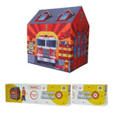 Barraca Infantil Cabana Estação Bombeiro Casinha Grande 2un