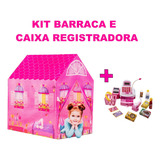 Barraca Infantil Princesa Rosa E Caixa
