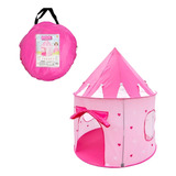 Barraca Infantil Rosa Castelo Princesa Piquenique 135cm