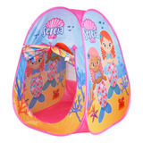 Barraca Infantil Toca Sereia Dobravel Fundo Do Mar Dm Toys