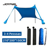 Barraca Portátil Tela Toldo Guarda sol Tenda P Prova Vento 210 200 150cm Joyfox