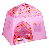 Barraca Tenda Casa Infantil Dobrável Rosa Casinha Iglu