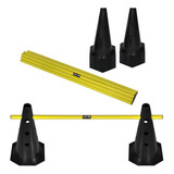 Barreiras De Salto Com Cone 50cm 12 Unidades Muvin