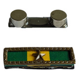 Barreta Da Medalha Militar De 10 Anos Com Imã 