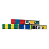 Barreta Militar Placa Com Cinco 5 Barretas Com Imãs 