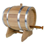Barril Carvalho 5 Litros Tonel Cachaça Envelhecido Premium
