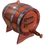 Barril Carvalho Para Bebidas 3 Lts Especial Premium