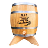 Barril Corote Cachaça Vertical Amburana 3l Tonel Bebidas